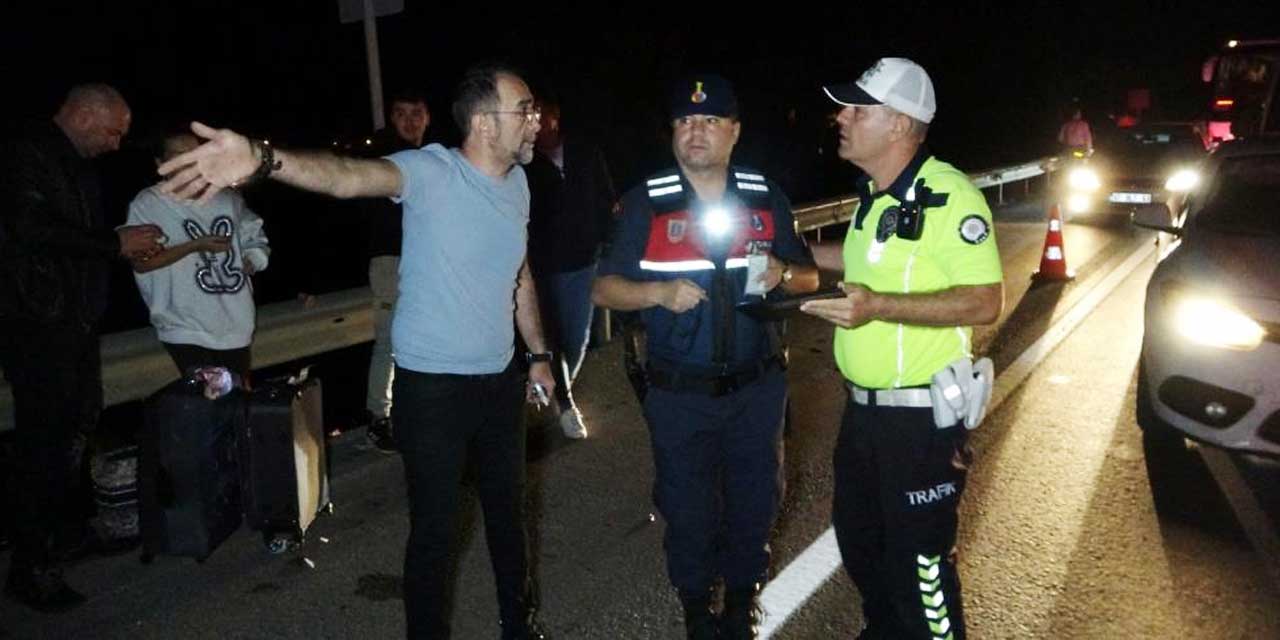 Antalya'da kazada yaralanan turistler hastaneye gitmeyi reddetti