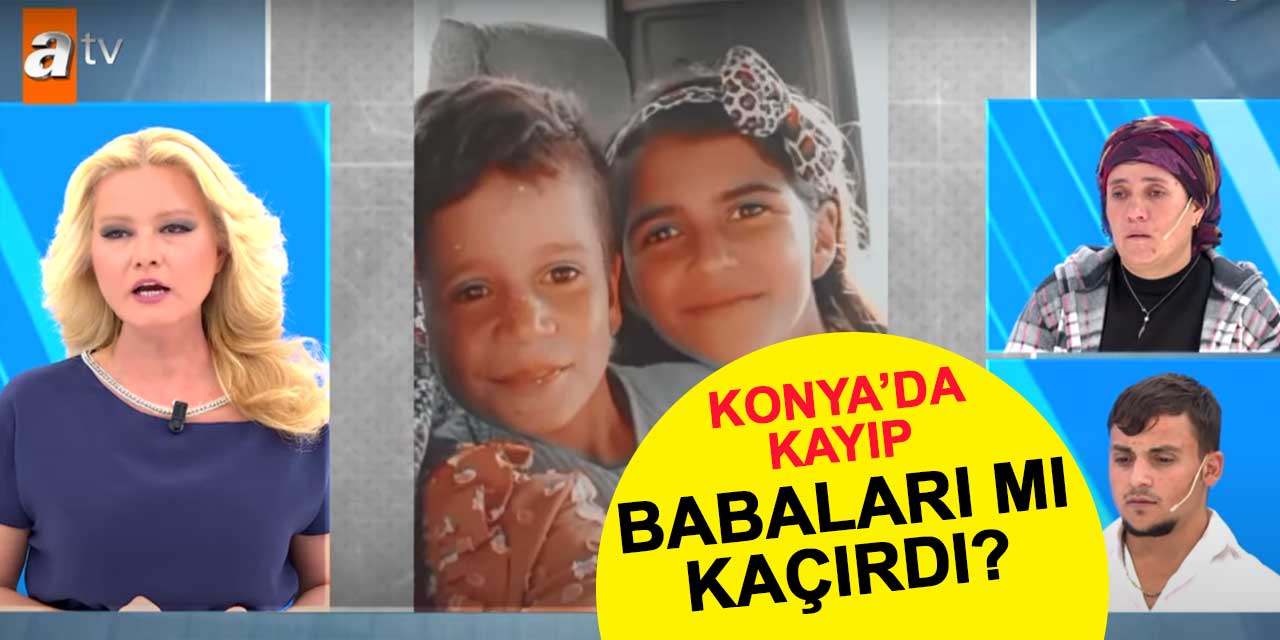 Konya’da gizemli kayıp! Sude ve Cumali Akçam kardeşleri babaları mı kaçırdı?