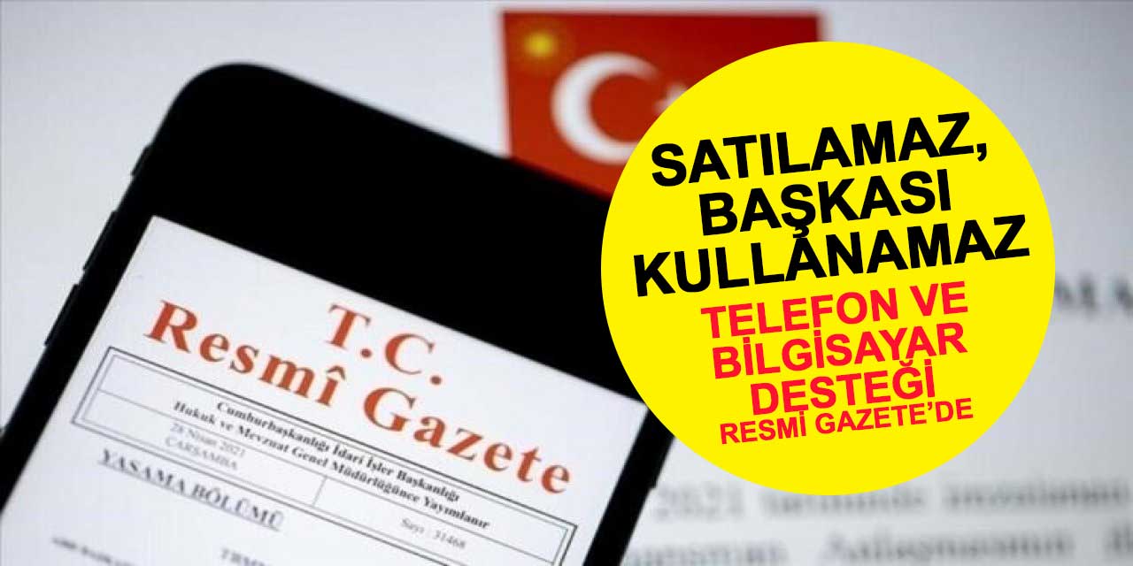 Üniversite öğrencilerine telefon, bilgisayar ve internet desteği Resmi Gazete'de