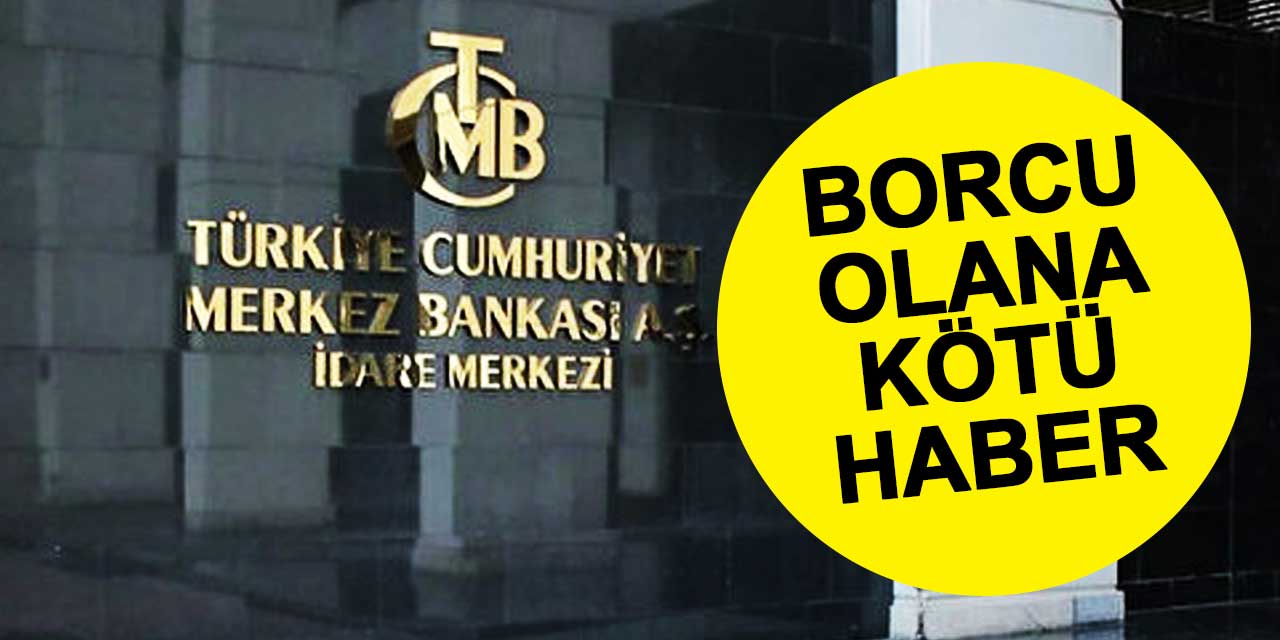 Borcu olana kötü haber