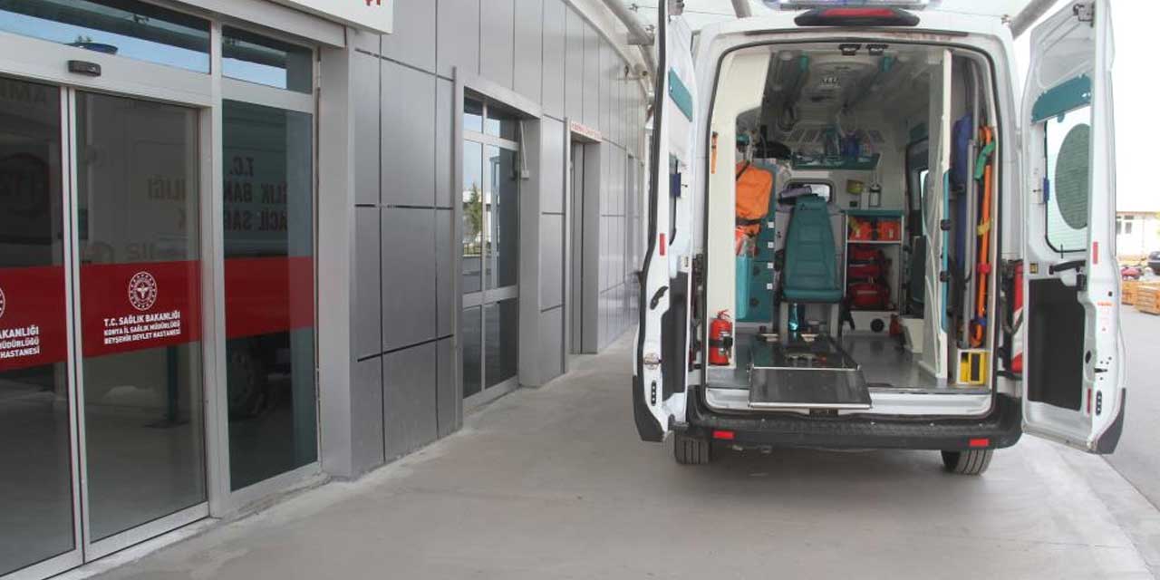 Konya'da bir ağaçtan düşme vakası daha