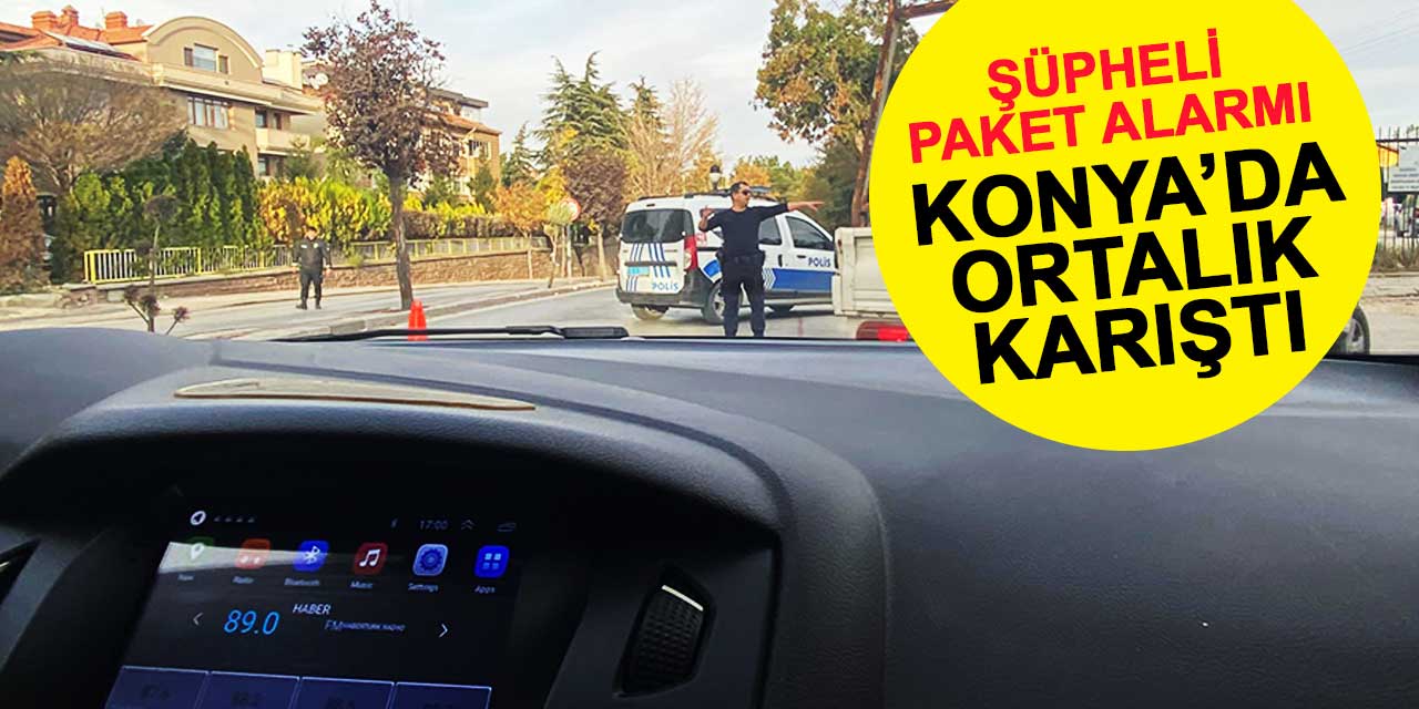 Konya'da ortalık karıştı! Meram Yeniyol'dan çarşı istikameti kapalı