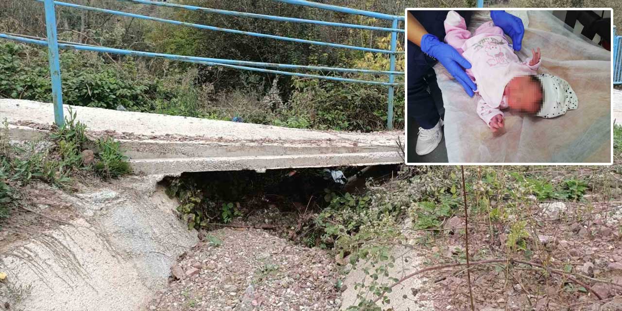 1 haftalık kız bebeği su kanalına bırakan annesi yakalandı