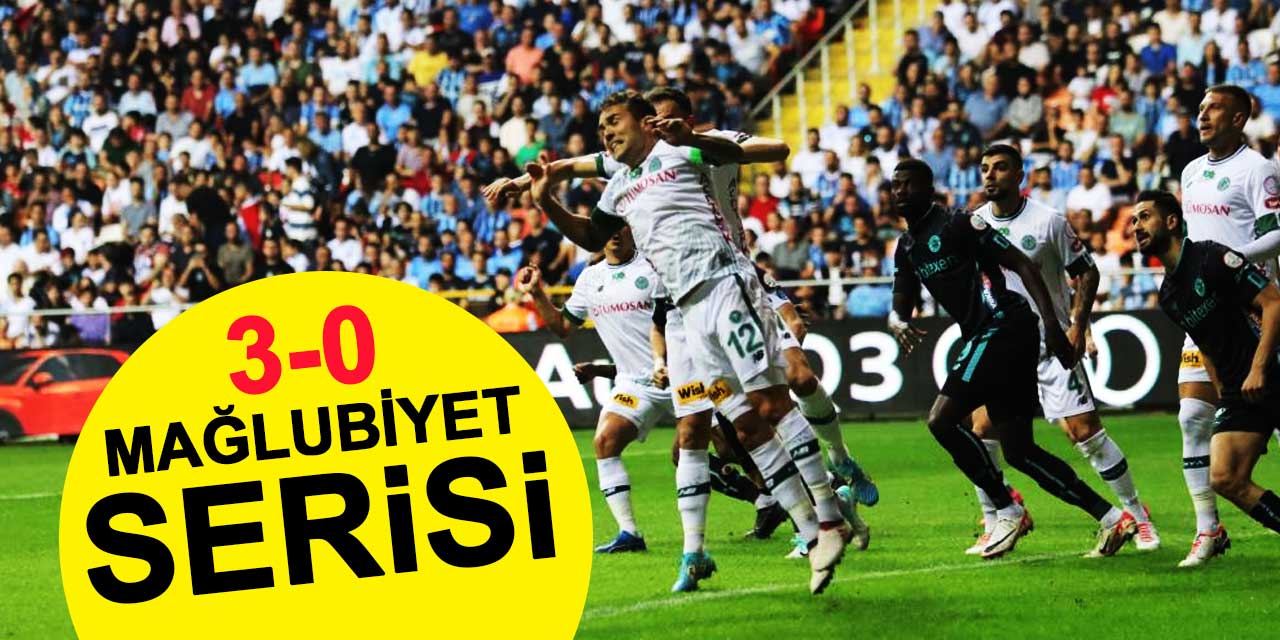 Konyaspor mağlubiyeti seriye bağladı