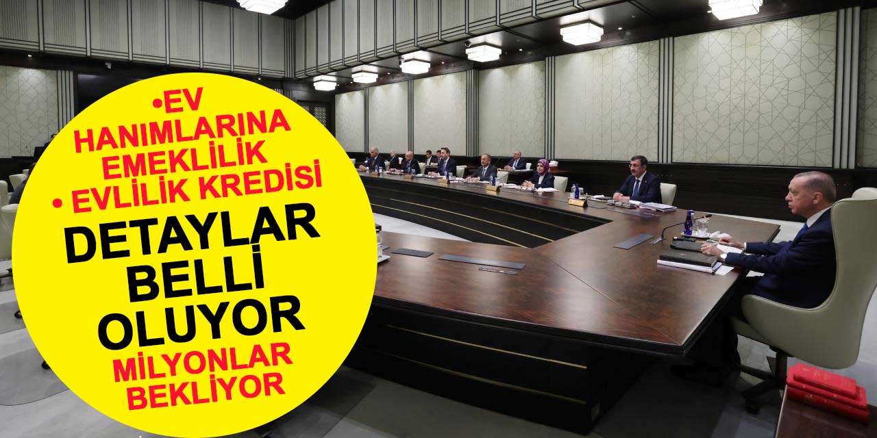 Ev hanımlarına emeklilik ve evlilik kredisinin detayları belli oluyor