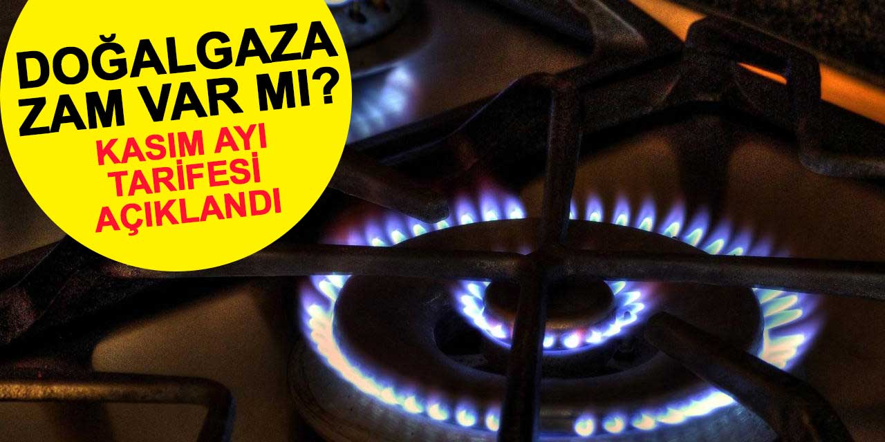 BOTAŞ, Kasım Ayı Doğal Gaz Fiyatlarını Açıkladı