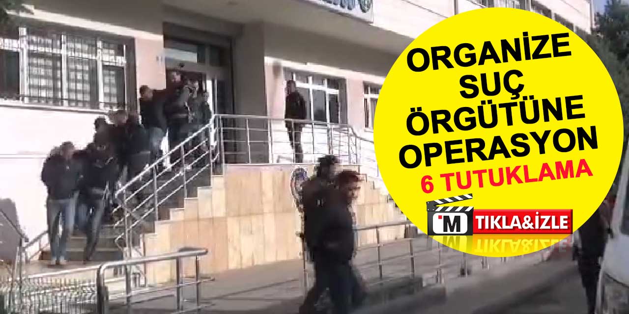 Ereğli'de Organize Suç Örgütüne Büyük Operasyon: 6 tutuklama