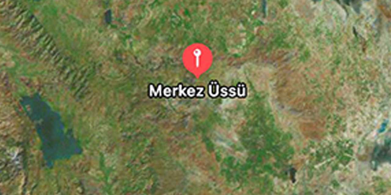 Ardıçlı Mahallesinde deprem! Yüzeyde kaydedildi