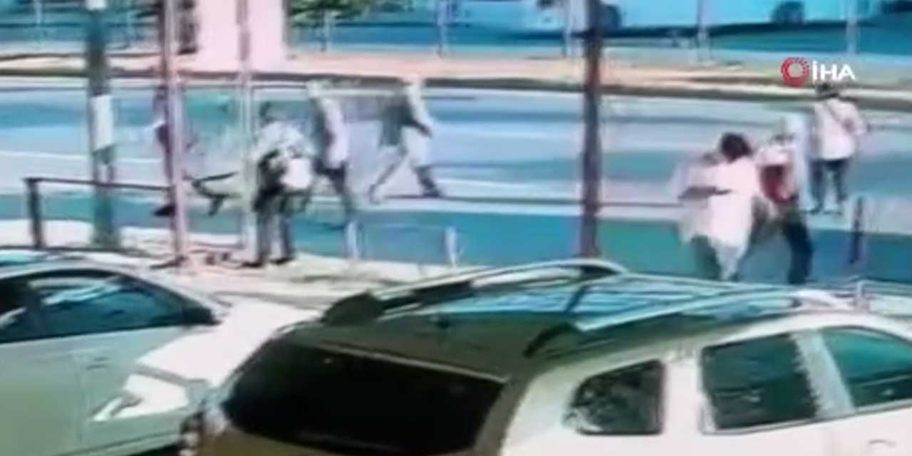 Yaşlı adamın ölümüne neden olan kaza kameraya yansıdı