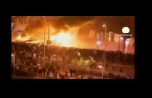 Kahire'de yeşil atlı