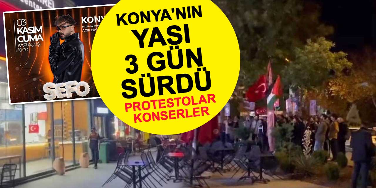 Konya'nın yası 3 gün sürdü