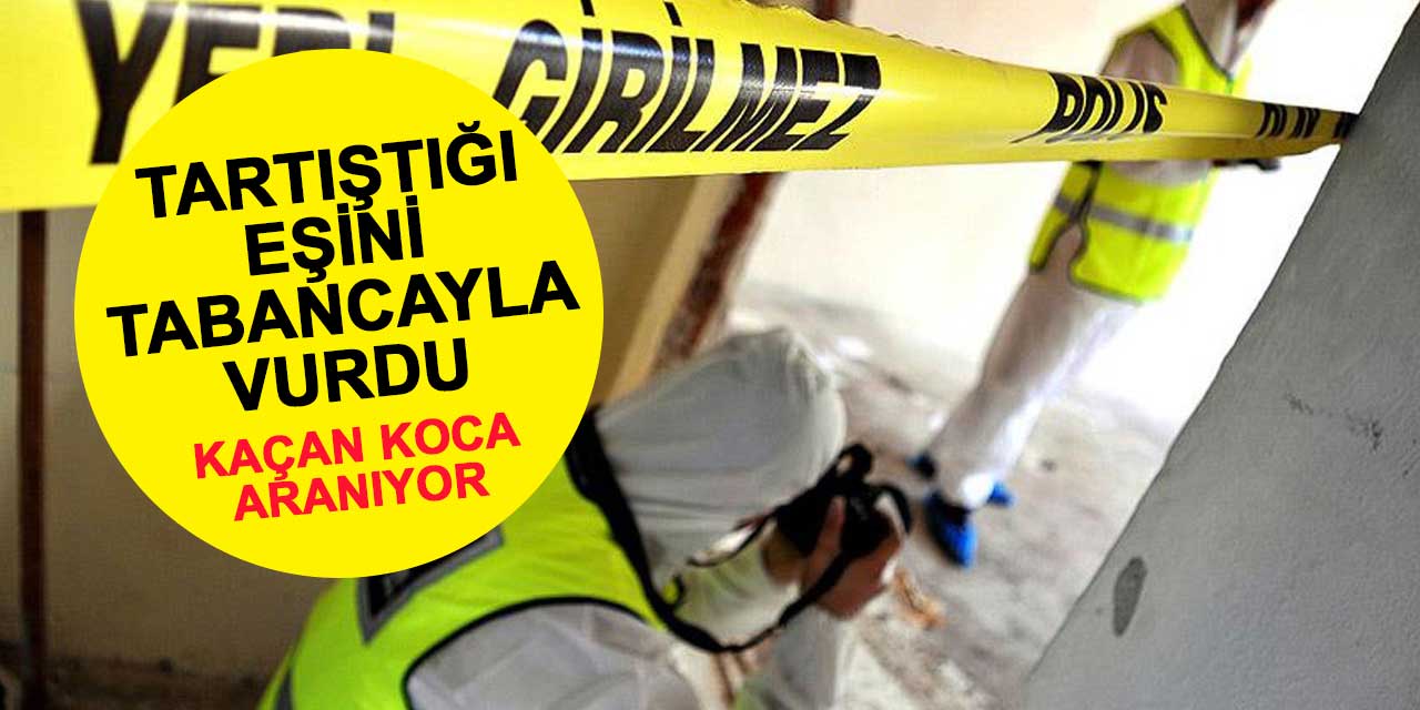 Ereğli'de tartıştığı eşini tabancayla vuran şahıs aranıyor