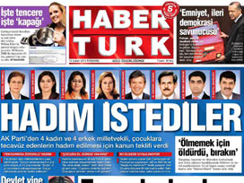 Tecüvüzcülere liste olacak manşet