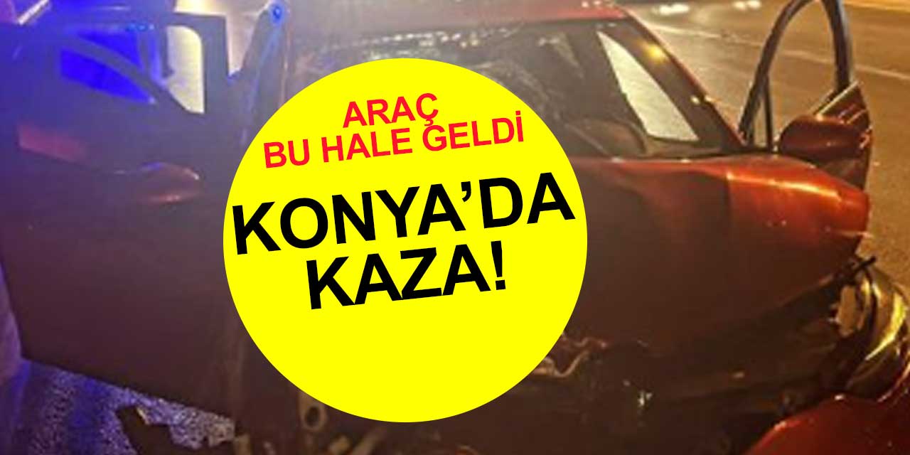 Bosna Hersek Mahallesi'ndeki kazada otomobil bu hale geldi, motokurye olay yerinde yaşamını yitirdi