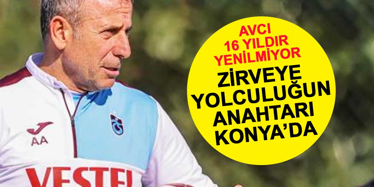 Abdullah Avcı 16 yıldır Konyaspor'a yenilmiyor