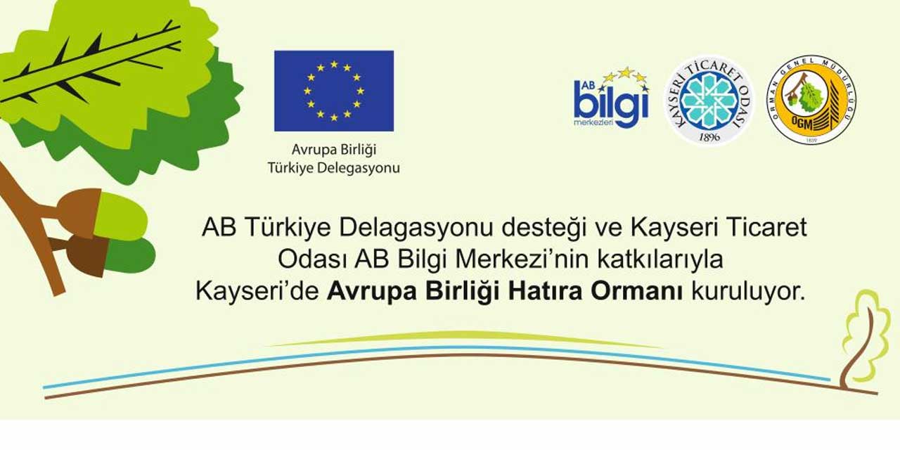 Konya'da KTO Avrupa Birliği Hatıra Ormanı kuruluyor
