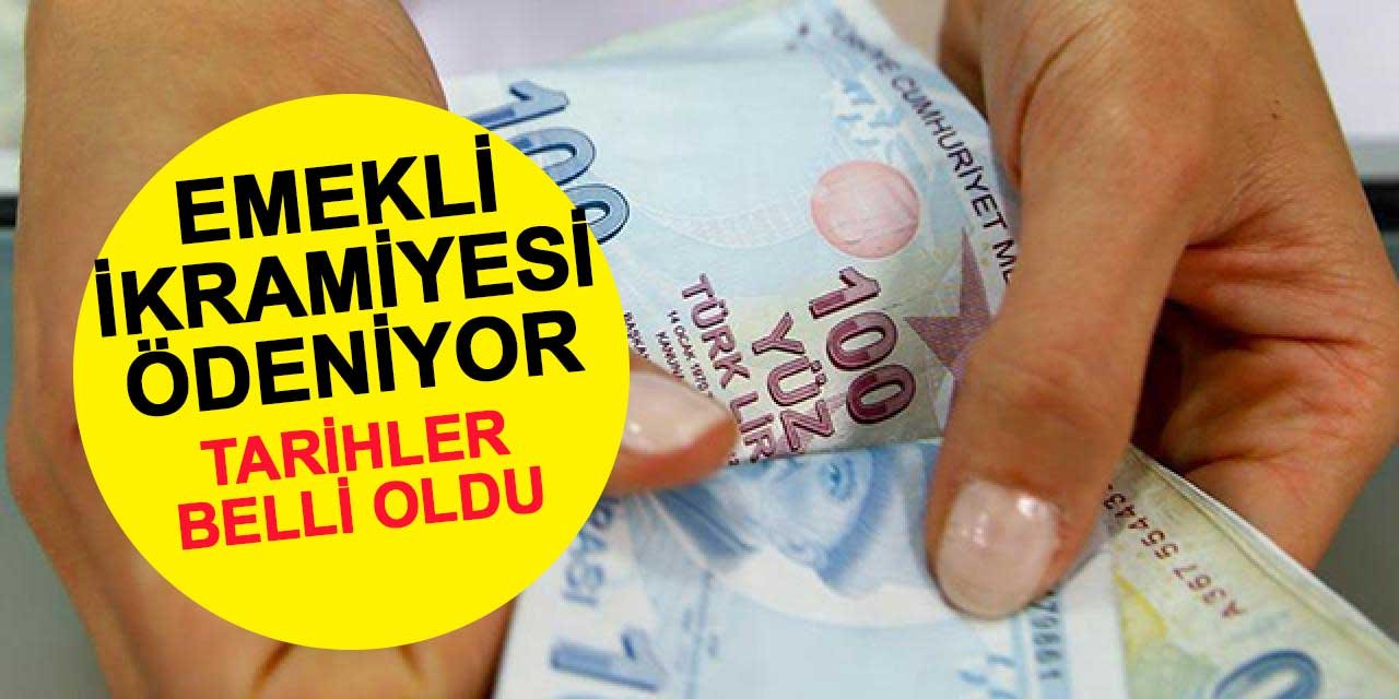 Çalışmayan emeklilere 5 bin liralık ikramiye ödemeleri başlıyor