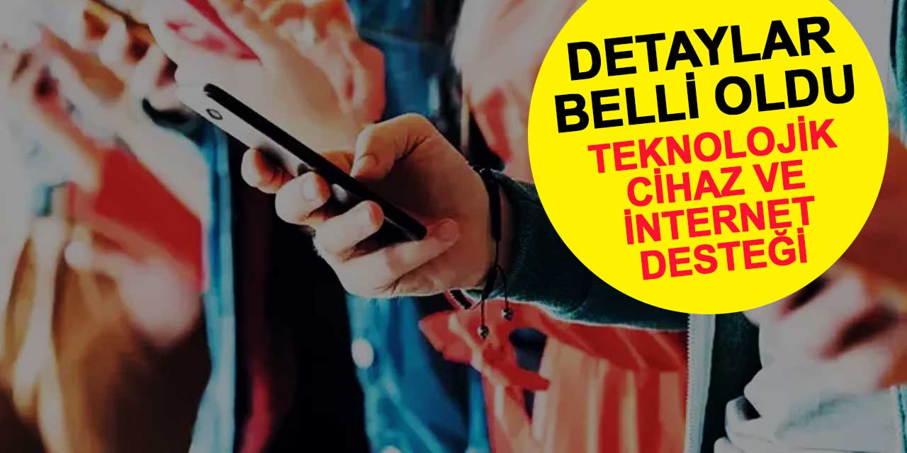 Üniversite öğrencilerine verilecek telefon ve internet desteği için başvurular başladı