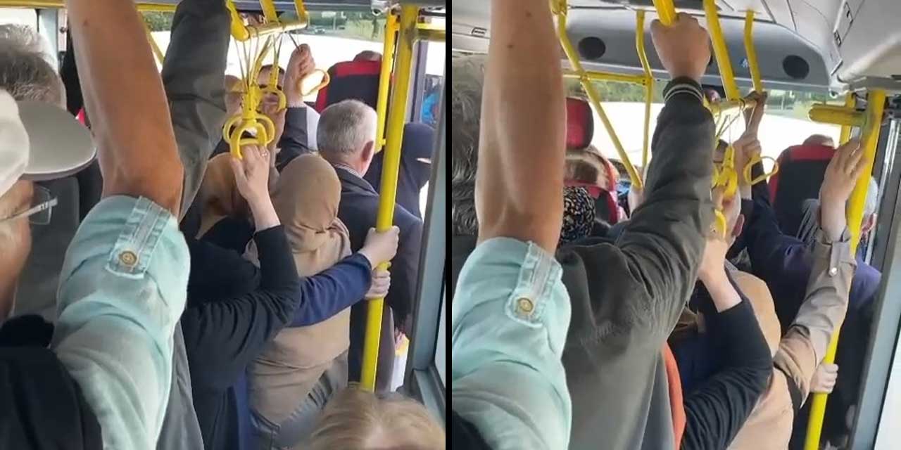 Yolcuya kızan şoför 'gitmiyorum' dedi