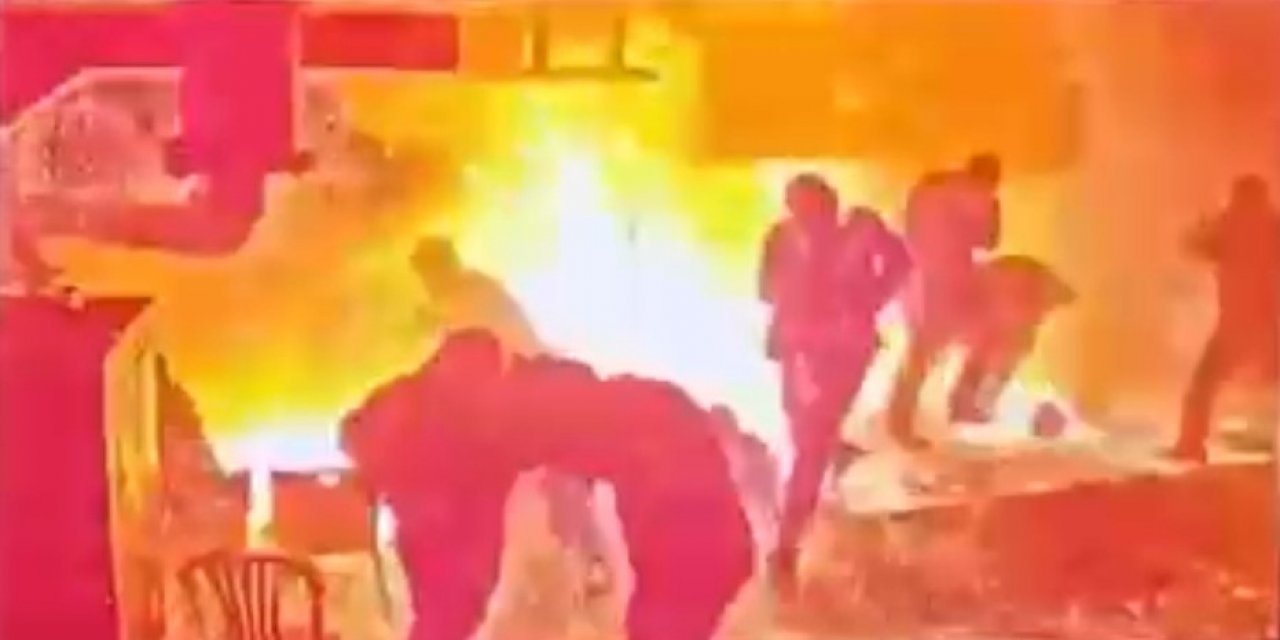 Tosyalı Demir Çelik Fabrikası’ndaki patlamanın yeni görüntüleri ortaya çıktı