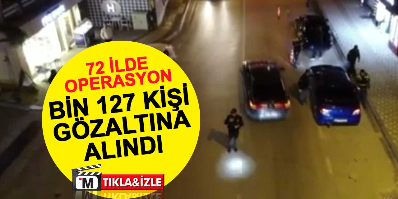 Bakan Yerlikaya'dan 'Mercek' açıklaması: Bin 127 kişi gözaltına alındı