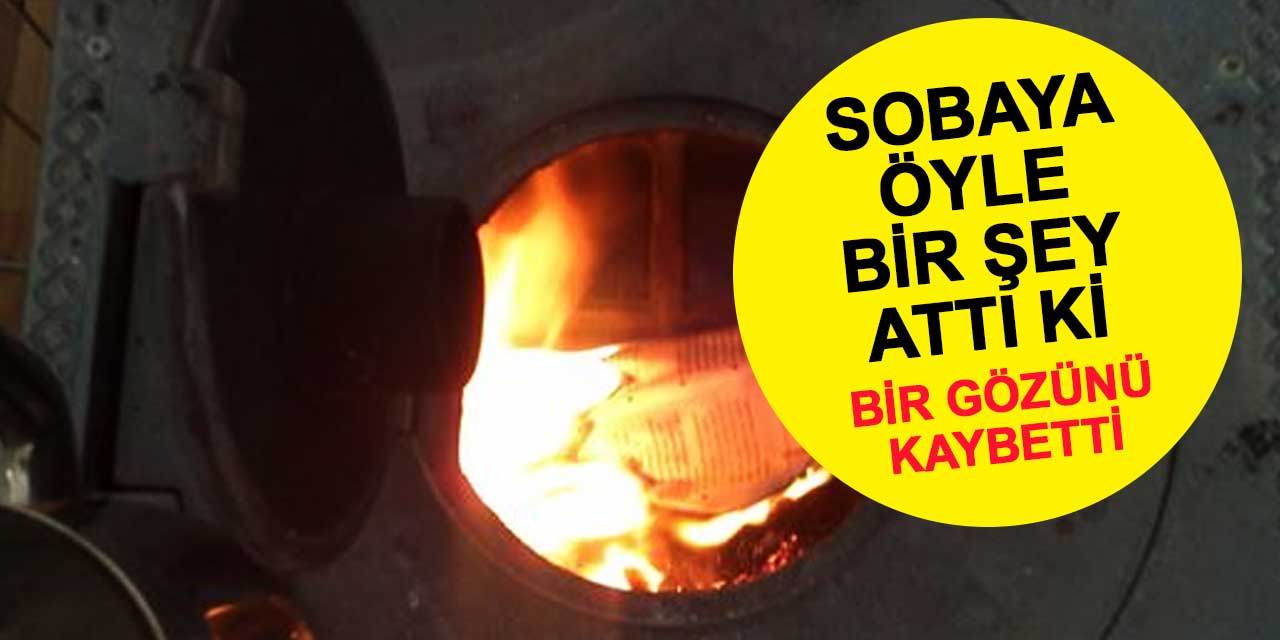 Sobayı havai fişek bataryasıyla yakmaya çalıştı, bir gözünü kaybetti