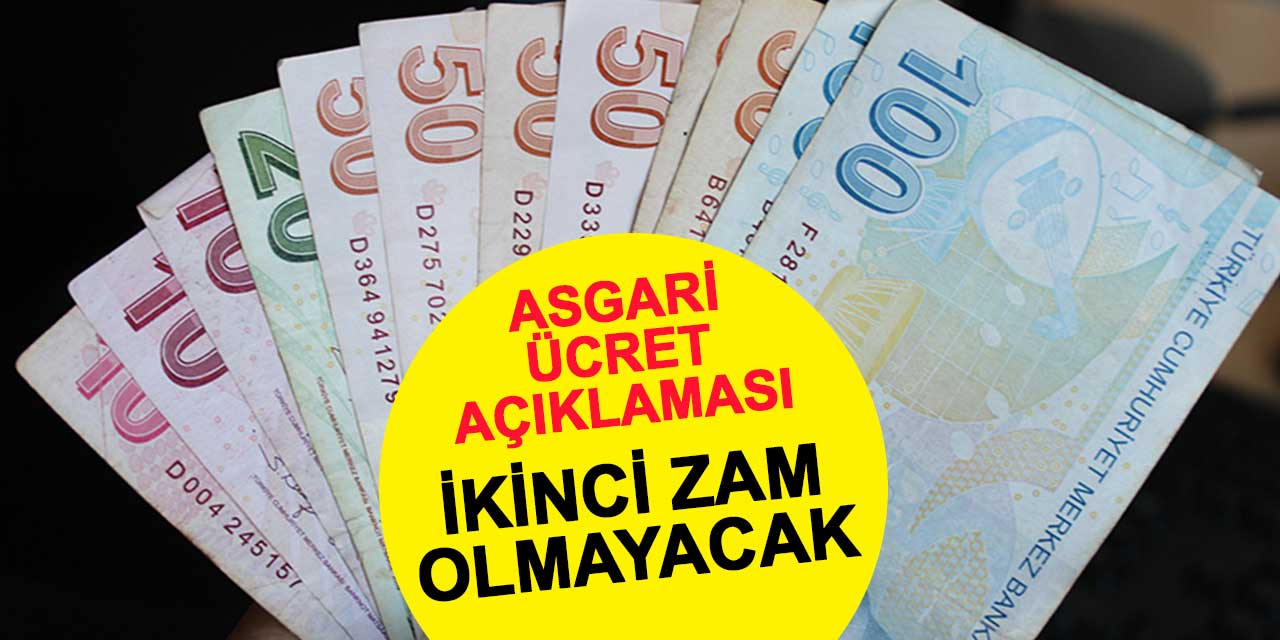 Bakan Işıkhan açıkladı: Asgari ücrette ikinci zam olmayacak
