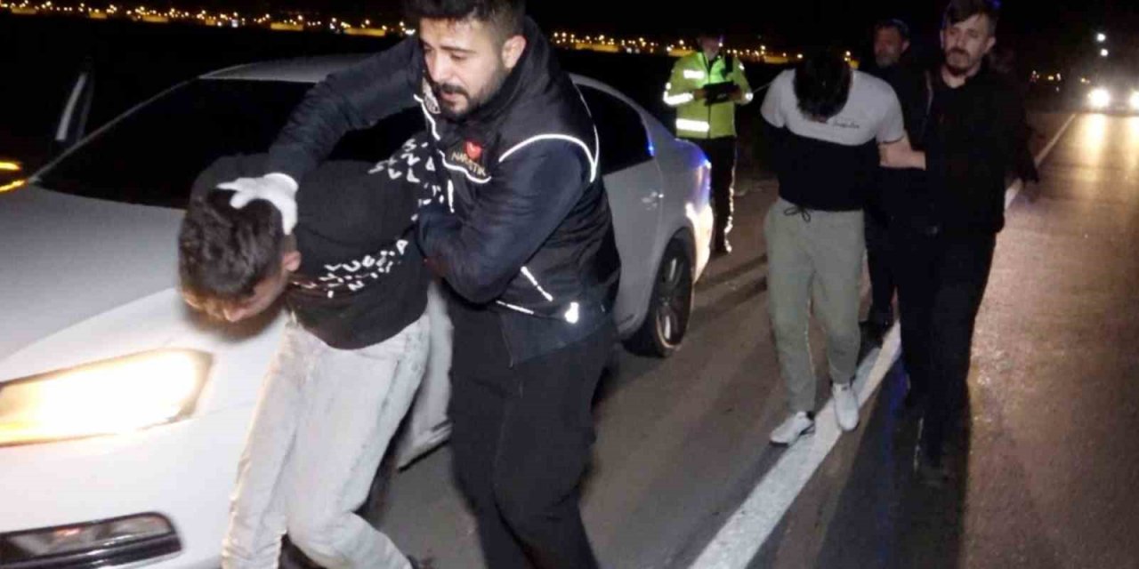 Aksaray'da polisin canına kasteden zehir tacirleri böyle yakalandı