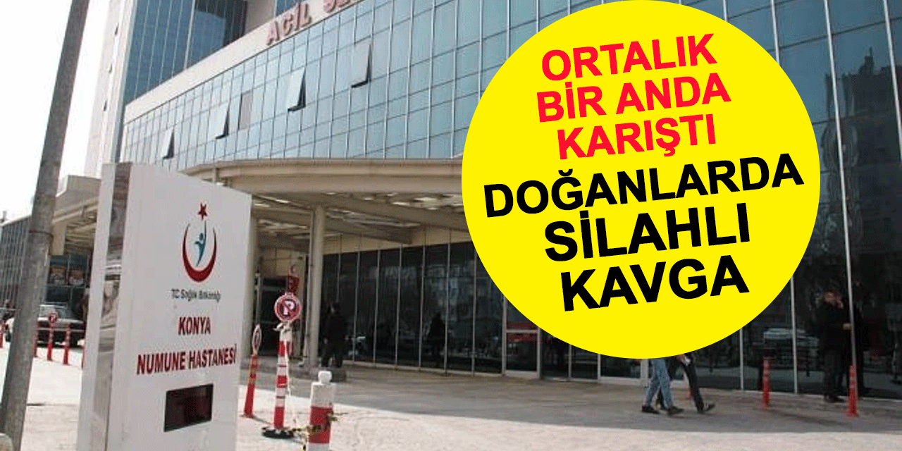 Doğanlar'da kan aktı! Akyurt Market yanında silahlı kavga