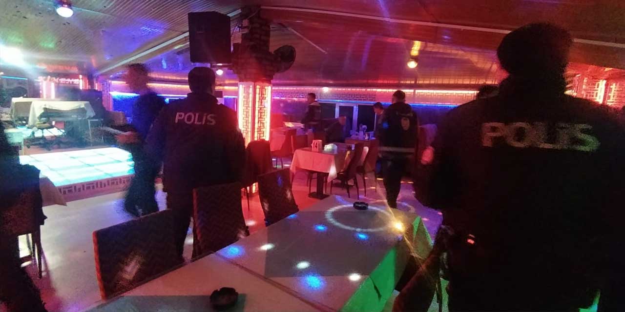 Konya'da gece hayatına mühür vuruldu