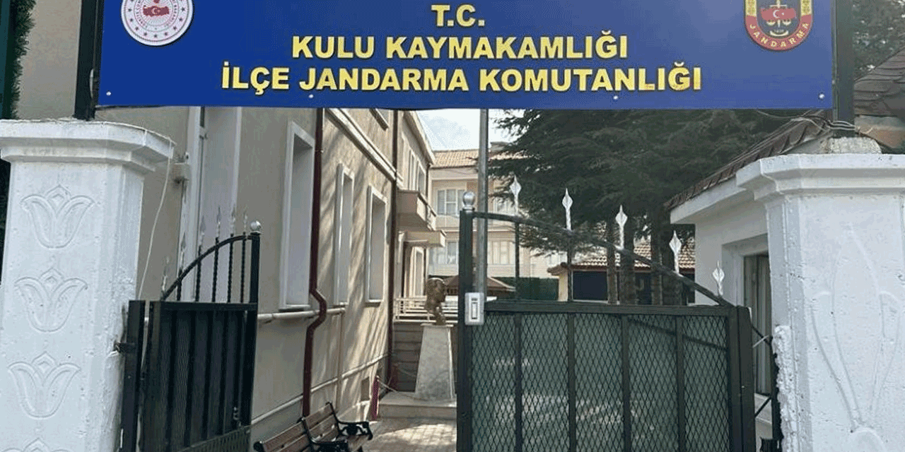 Konya’da aranan şahıs jandarma operasyonuyla yakalandı