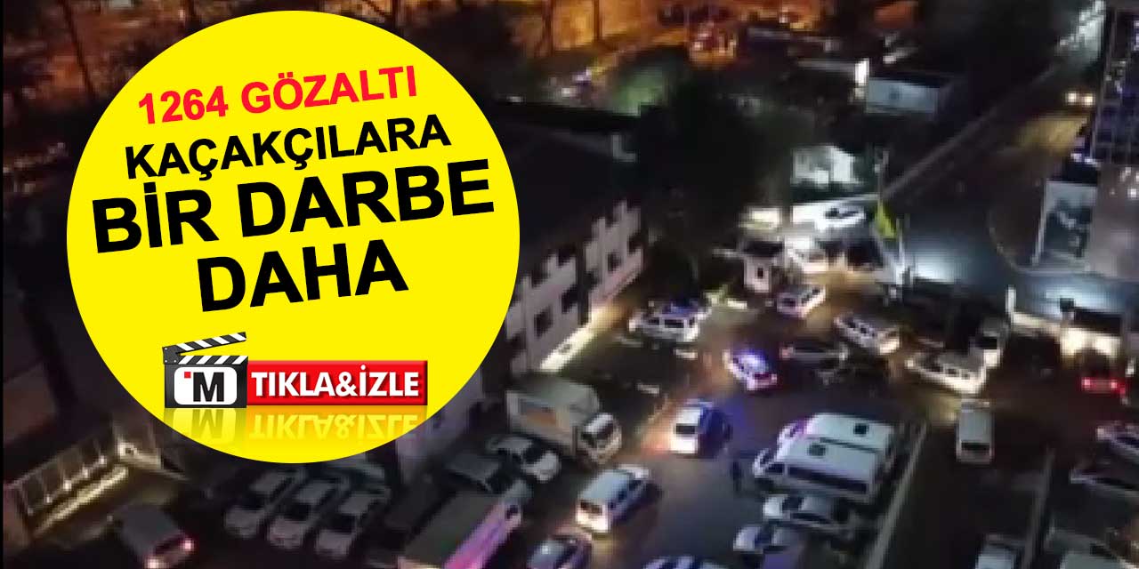 Silah kaçakçılarına bir darbe daha: Konya dahil 73 ilde 1264 gözaltı