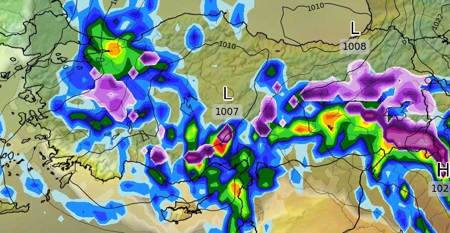 Konya'da yağışlar devam edecek: Bazı bölgelerde kar bekleniyor