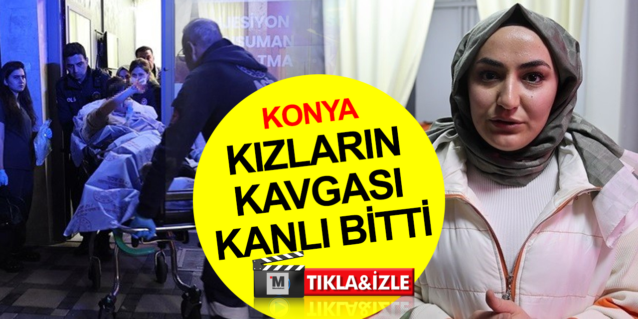 Konya'da bir anda çığlık koptu! Genç kız sokak ortasında bıçaklandı