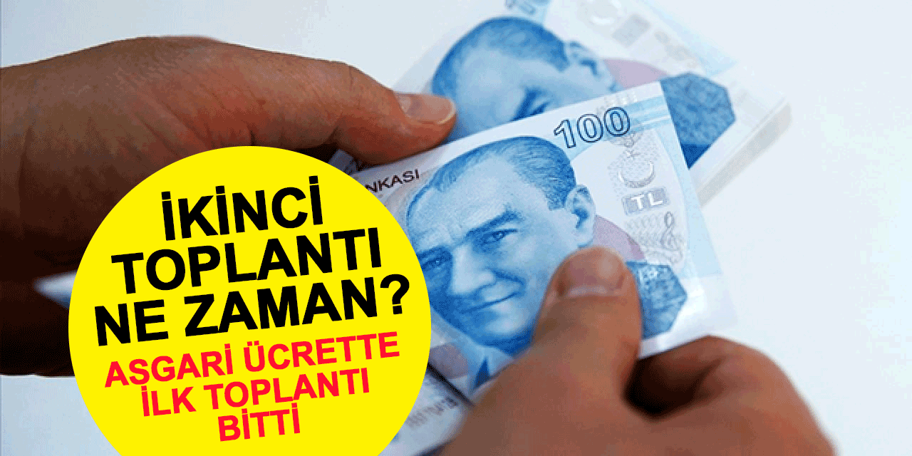 Asgari ücrette ikinci toplantı 18 Aralık'ta