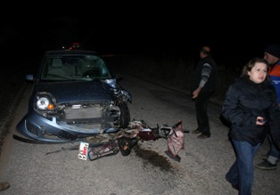 Yine motorsiklet yine kaza: 1 ölü