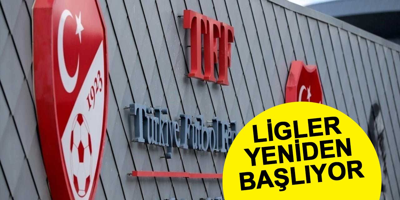Tüm ligler 19 Aralık'ta tekrar başlıyor