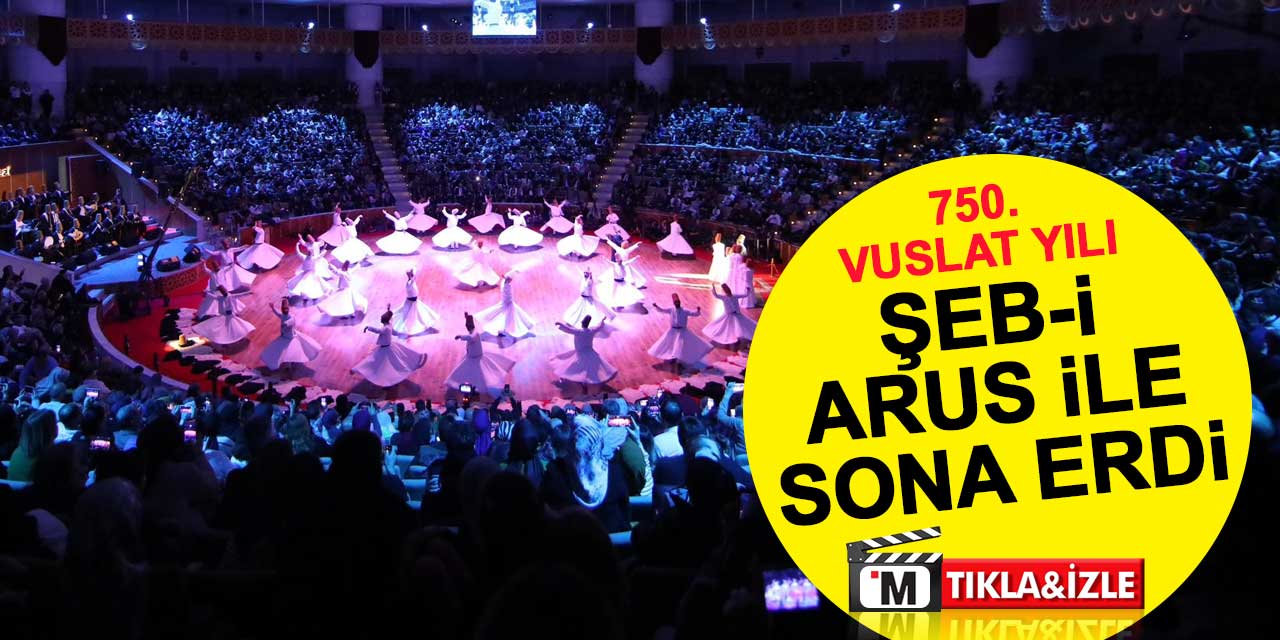 750. Vuslat Yılı, Şeb-i Arus ile sona erdi