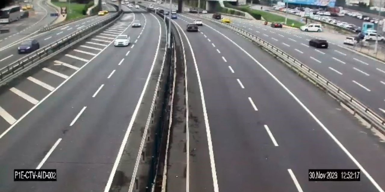 Kurye Yunus Emre Göçer'in ölümüne neden olan kazadan yeni görüntüler ortaya çıktı