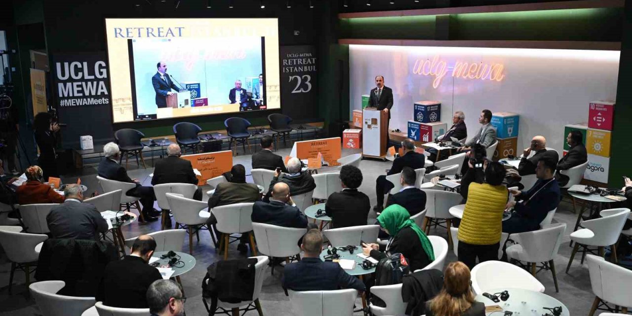 Başkan Altay, UCLG-MEWA Toplantısı'nda Filistin meselesine dikkat çekti