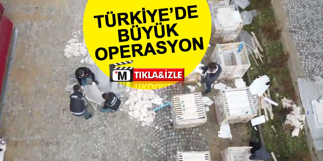 Konya'nın da aralarında bulunduğu 47 ilde büyük çaplı uyuşturucu operasyonu