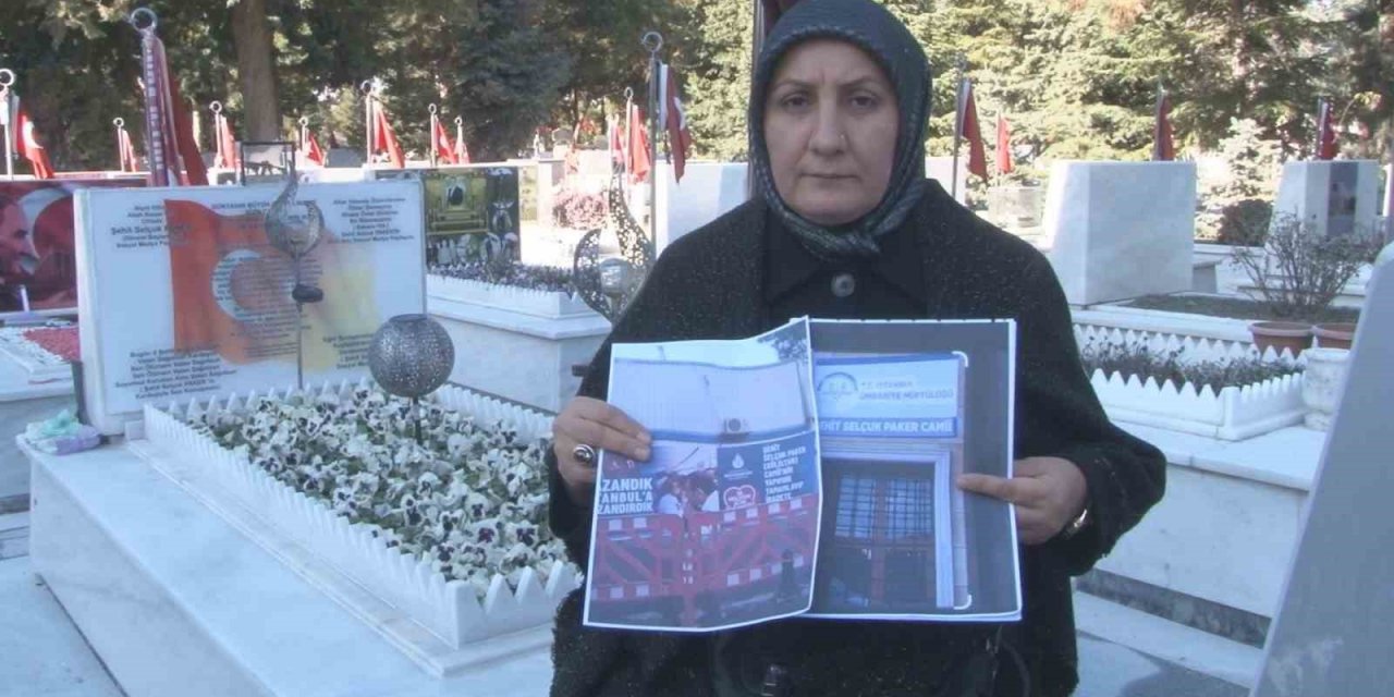 Şehit Selçuk Paker'in annesinden Ekrem İmamoğlu'na sitem: Benim çocuğum reklam malzemesi değil