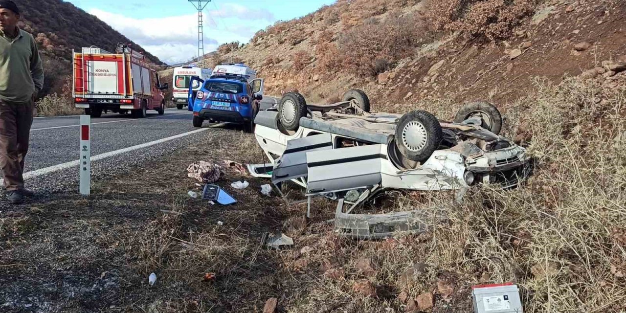 Kendi imkanlarıyla araçtan çıktı: Telefonu çekmeyen kazazede 3 kilometre yürüdü