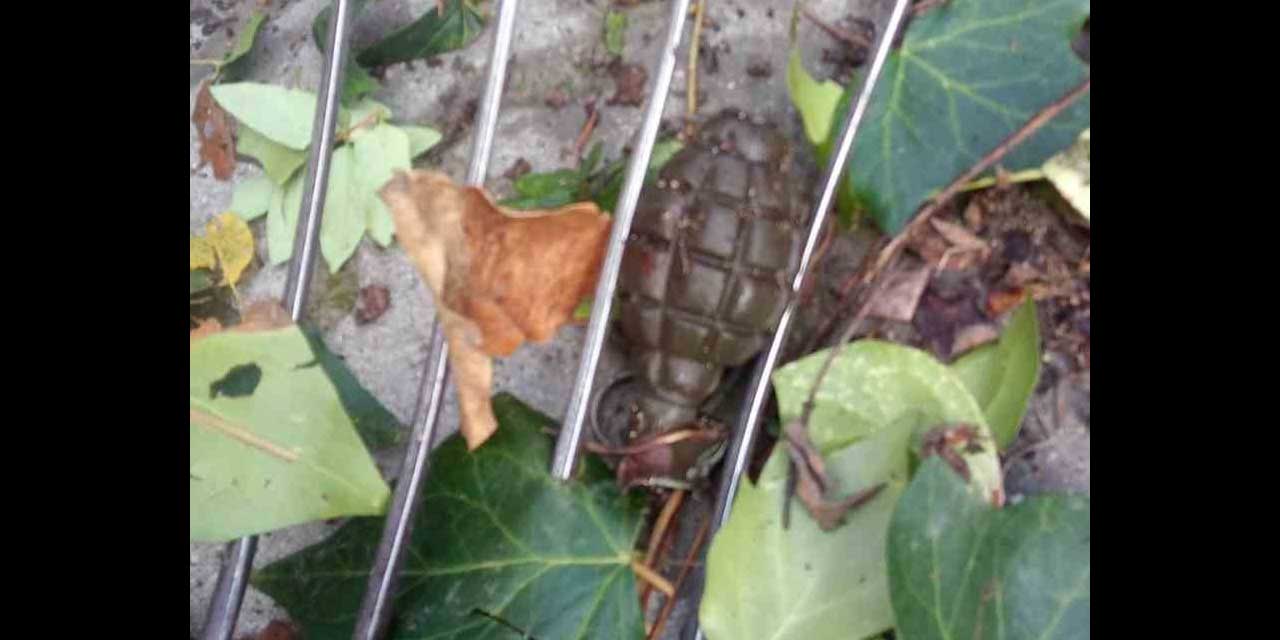 Apartmanın önünde el bombası bulundu! Ekipler alarma geçti