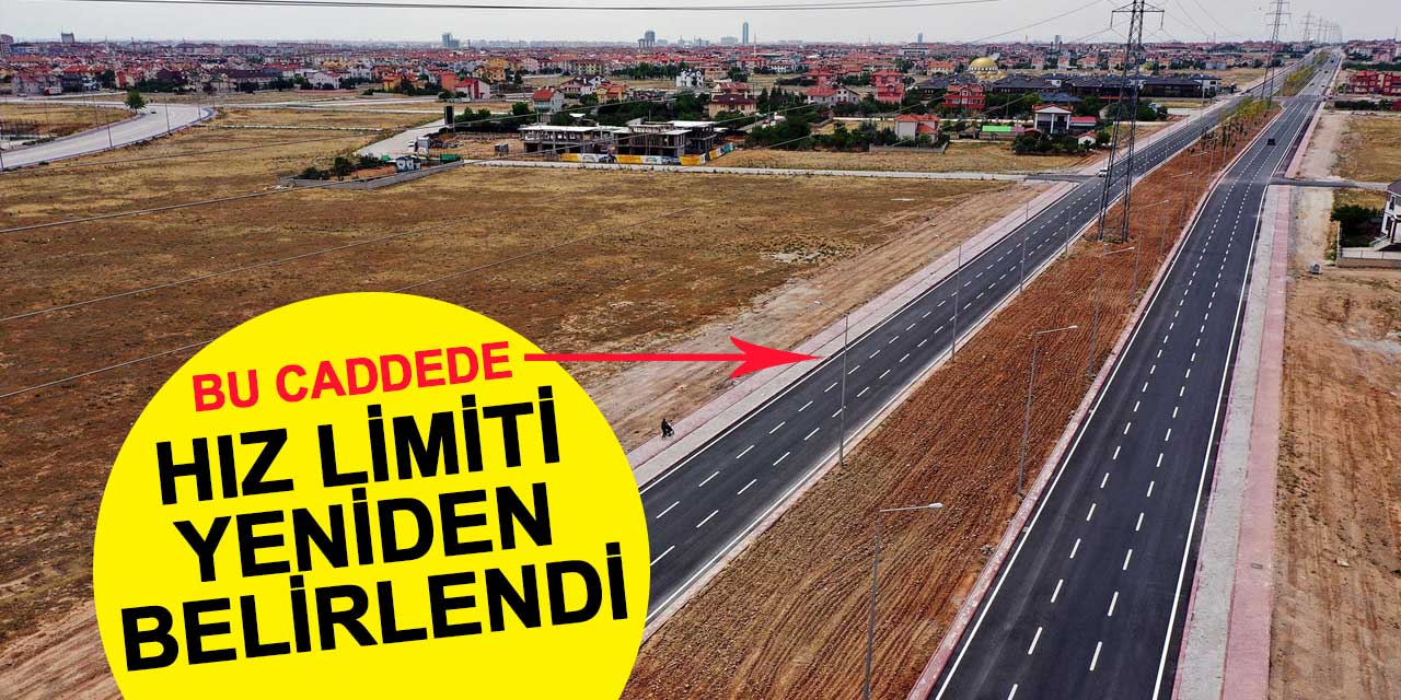 Sultan Abdülhamithan Caddesi'nde Hız Limiti Yeniden Belirlendi