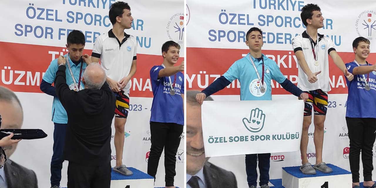 Konya Meram Yavuz Sultan Selim Ortaokulu Özel Öğrencisi Alper Akgül Ödüle Doymuyor