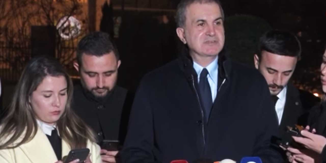 AK Parti Sözcüsü Ömer Çelik: Netanyahu’nun sözleri yok hükmündedir