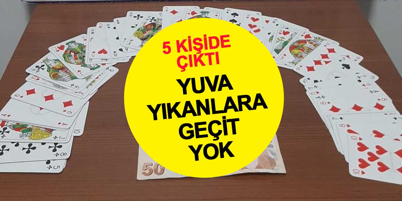 Akşehir'de Kahvehaneye Kumar Baskını: 5 Gözaltı ve 20 Bin 275 TL Ceza