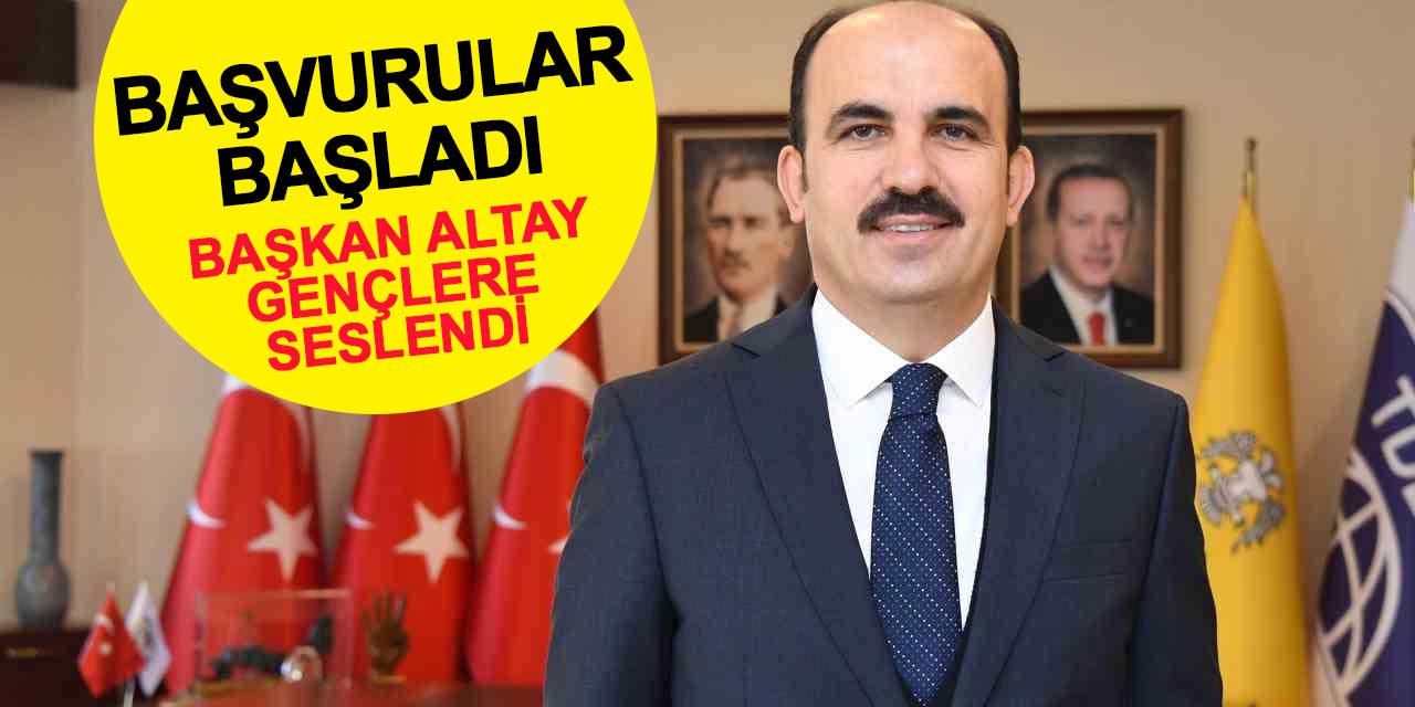 Başkan Altay gençlere seslendi: Genç Kültür Kart Proje Destek başvuruları başladı