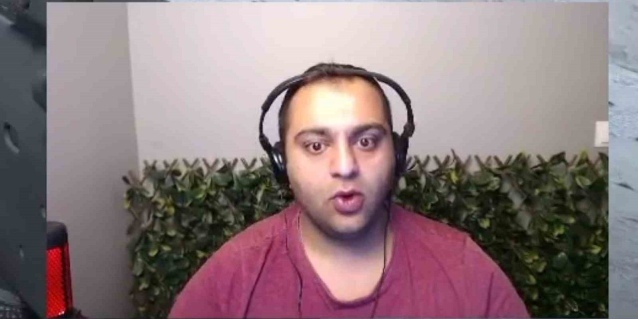 Depreme canlı yayında oyun oynarken yakalandı